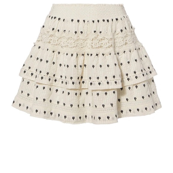 ISO Love Shack Fancy LoveShackFancy Taylor mini skirt in size xs, xxs, or p. - Picture 3 of 3